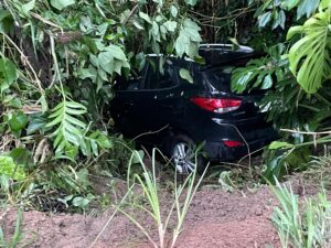Motorista foge após colisão entre veículos na BR-280 em Corupá