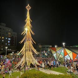 Acendimento das luzes de Natal ocorre nesta terça-feira em Jaraguá