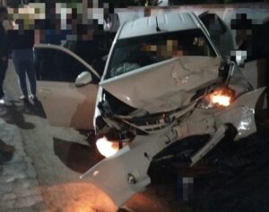 Condutor embriagado se envolve em acidente em Schroeder
