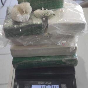 Homem é preso com mais de 4 kg de cocaína em Jaraguá do Sul