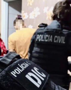 Polícia Civil prende homem apontado como liderança do tráfico em Guaramirim