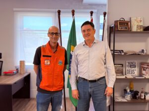 Rodrigo Meurer assume a Diretoria de Defesa Civil de Guaramirim