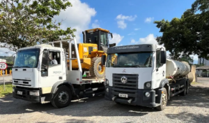 Jaraguá do Sul envia máquinas e servidores para recuperação de Luiz Alves