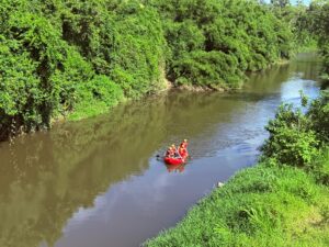 Fiscalização com apoio da PM Ambiental reforça proteção ao Rio Itapocuzinho em Guaramirim
