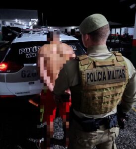 Fugitivo é encontrado dormindo e acaba preso em Jaraguá do Sul