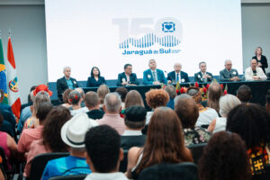 Solenidade promovida pela Alesc destaca os 150 anos de Jaraguá do Sul