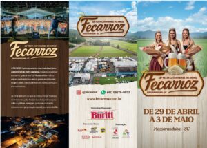 Fecarroz divulga programação oficial com cinco dias de festa e grandes shows em Massaranduba