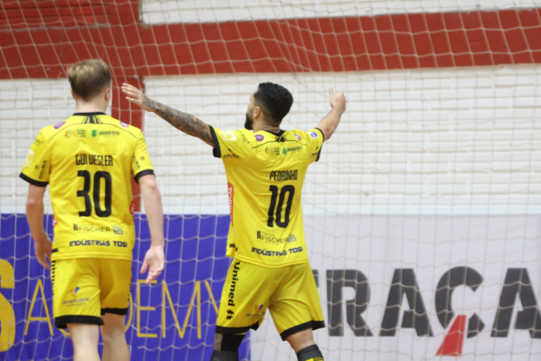Jaraguá Futsal empata com o Atlântico e conquista classificação na Copa do Brasil