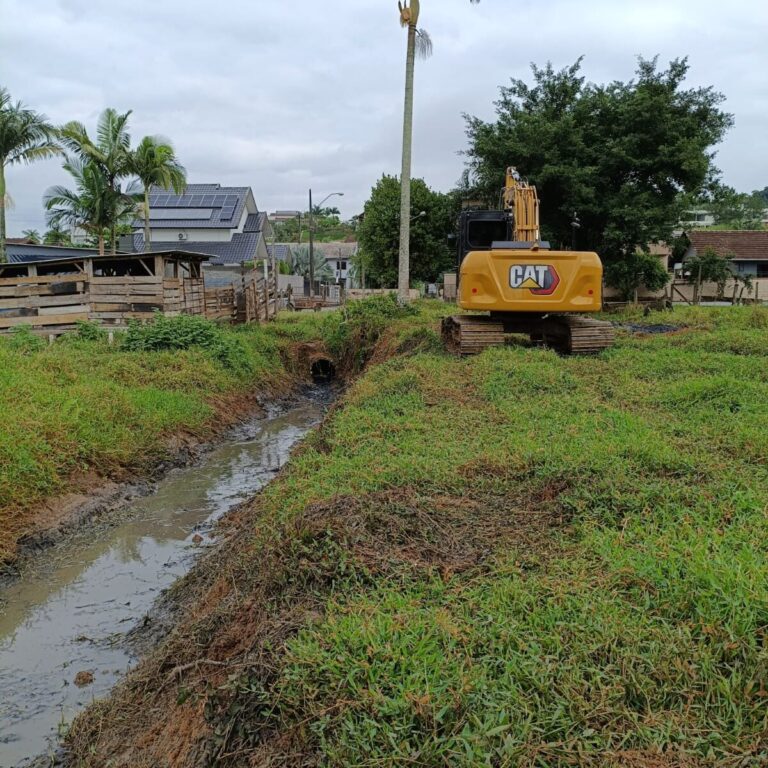 Prefeitura intensifica ações preventivas contra alagamentos e temporais em Guaramirim