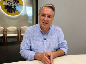Raimundo Colombo visita a Nossa FM