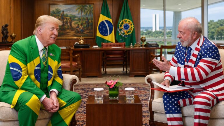 Lula quer conversa direta com Trump para pedir que EUA fiquem fora das eleições brasileiras