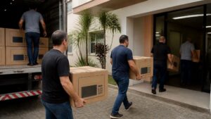 Urnas eletrônicas chegam às zonas eleitorais de Jaraguá do Sul