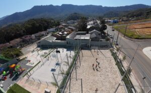 Bairro Santo Antônio ganha nova área esportiva e de lazer
