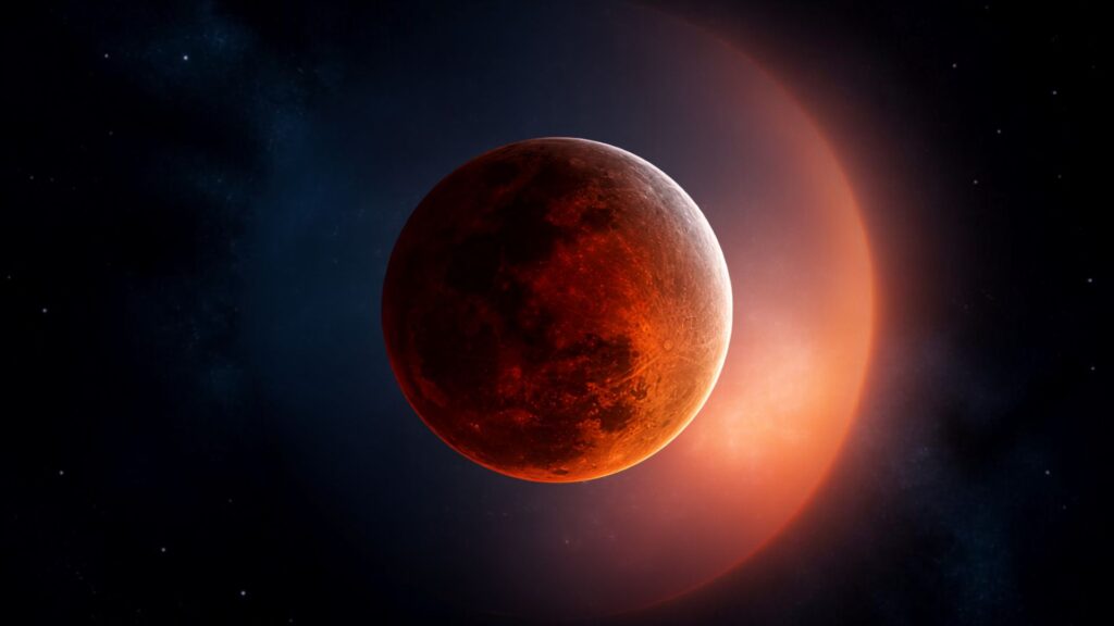 Eclipse lunar quase total ilumina o céu do Brasil nesta quinta e sexta-feira