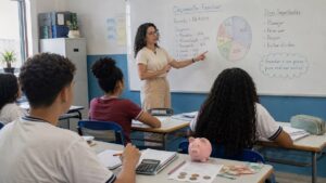 Educação financeira nas escolas pode ajudar a formar uma geração mais consciente sobre dinheiro