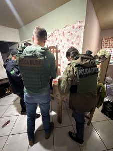GAECO cumpre mandado em Guaramirim para investigar ameaças a autoridade pública