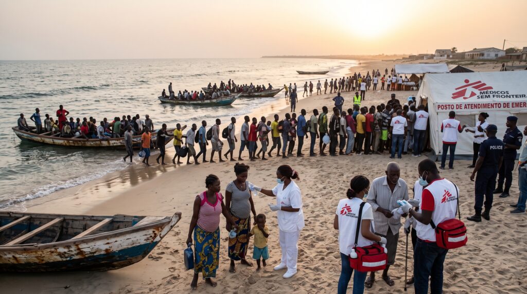 Médicos Sem Fronteiras: Mais de mil migrantes em situação de vulnerabilidade desembarcam na costa da África Ocidental