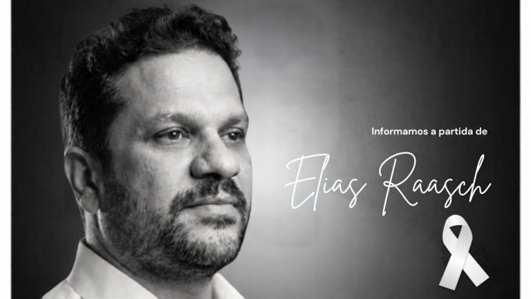 Informamos o falecimento de Elias Raasch, publicitário de Jaraguá do Sul