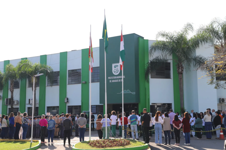 Prefeitura de Jaraguá do Sul programa semana da Pátria e desfile na Reinoldo Rau