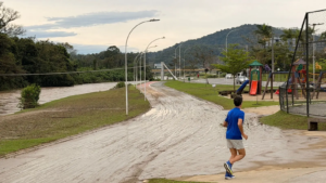 Apesar da chuva intensa Jaraguá do Sul registra poucas ocorrências